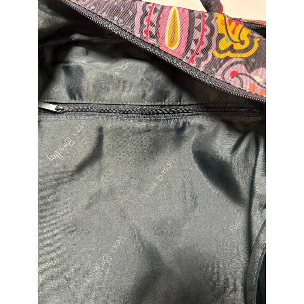 Vera Bradley Sun Valley Paisley Backpack Multi Color Campus School Bag